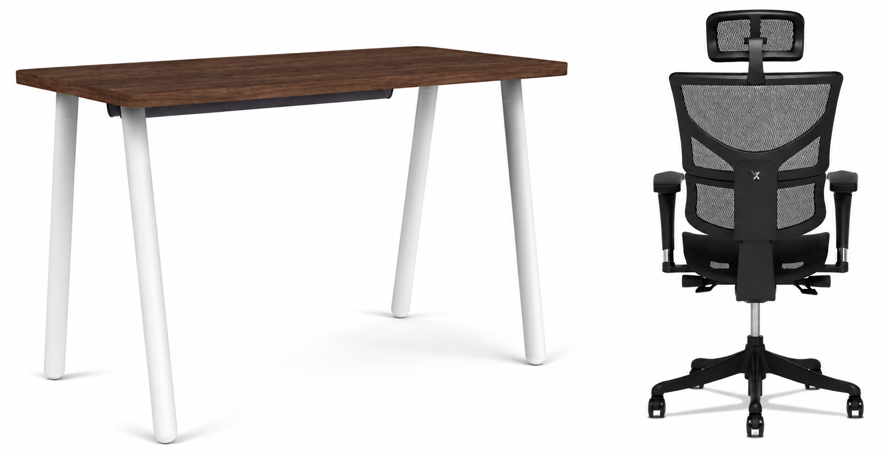 Office furniture including desk and chair